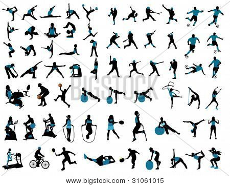 Picture or Photo of Sports silhouettes