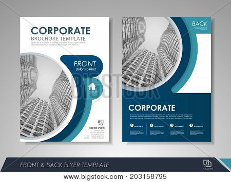 modern blue brochure design brochure template brochures sample brochure layout