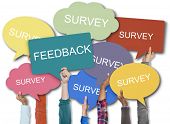 Feedback Survey Words Speech Bubble