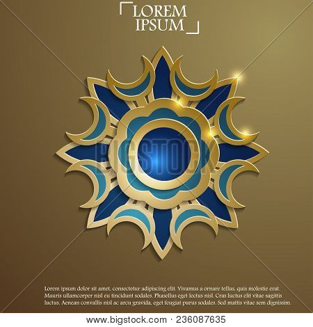 paper graphic of islamic