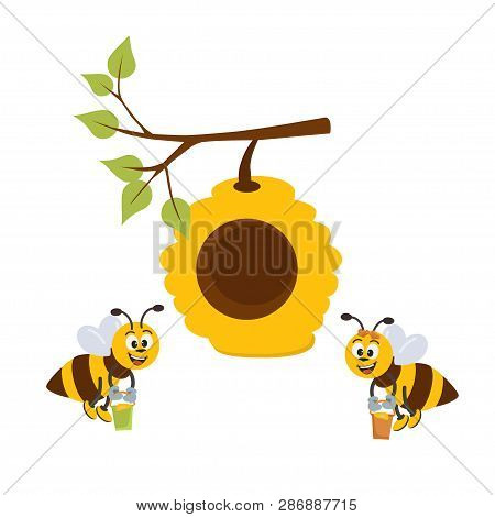 Poster: Cartoon Branch Of A Tree