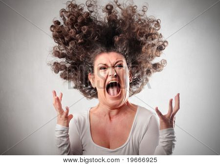 Picture or Photo of Very angry woman