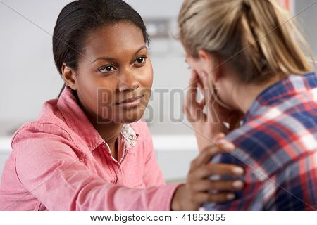 Picture or Photo of Teenage Girl Visits Doctor