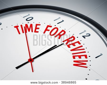 Picture or Photo of An image of a nice clock with time for review